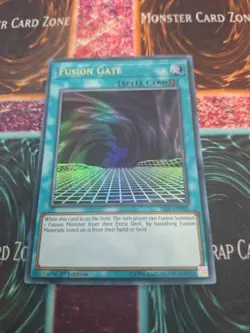 Yugioh Fusion Gate SS02-ENV02 Ultra Rare 1st Edition Near Mint - Image 1