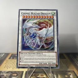 Yugioh - Cosmic Blazar Dragon LED6-EN029 1st Edition - Legendary Duelists: Magic - Image 1