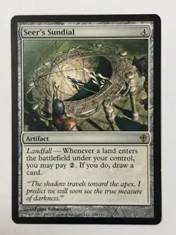 MTG Seer's Sundial - Worldwake - Rare - Magic the Gathering - Image 1