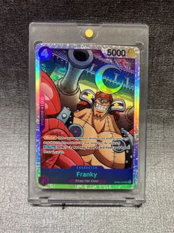 Franky OP09-072 Emperors in the New World Foil One Piece Near Mint NM - Image 1