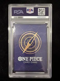 2026 ONE PIECE OP14 EB04 PSA 10 THE AZURE SEA'S SEVEN #033 PERONA Holo Foil - Image 2