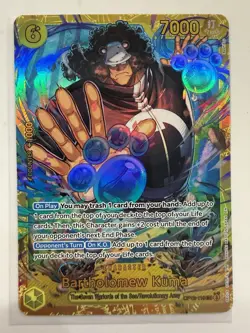One Piece CCG - Bartholomew Kuma SEC OP12-119 Legacy of the Master - English NM - Image 1