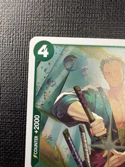 One Piece CCG Roronoa Zoro PRB02-006 Premium Booster Vol.2 Rare Foil 4000 Power - Image 2