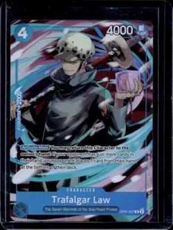 2024 One Piece 500 Years in the Future Trafalgar Law Rare #OP07-047 - Image 1