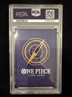 2026 ONE PIECE OP14 EB04 PSA 10 THE AZURE SEA'S SEVEN #013 MONKEY D. LUFFY Holo - Image 2