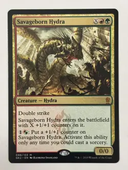 MTG Savageborn Hydra - Ravnica Allegiance: Guild Kits - Mythic - Magic - Image 1