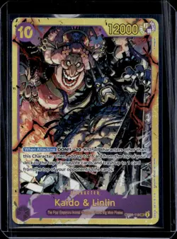 2024 One Piece Two Legends Kaido & Linlin Secret Rare #OP08-119 - Image 1
