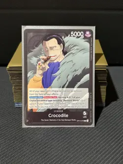 One Piece TCG Crocodile Black Competitive Deck - Image 1