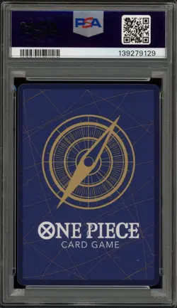 One Piece CCG Shanks 3rd Anniversary Silver OP09-004 PSA 10 Gem Mint - Image 2