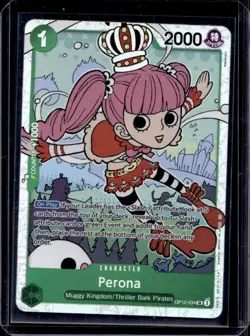 2025 One Piece Legacy of the Master Perona Super Rare #OP12-034 - Image 1
