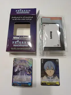 Weiss Schwarz Frieren Beyond Journey's End English Trial Deck OPENED W/RRR - Image 1