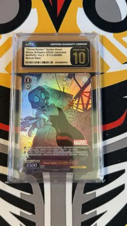 2024 WEISS SCHWARZ JPN MARVEL VOL.2 #066 "GHOST-SPIDER" SPIDER-GWEN CGC 10 - Image 1