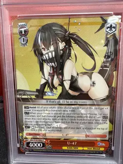 Weiss Schwarz U-47 Azur Lane AZL/S102-E092 Common Graded PSA 9 - Image 2