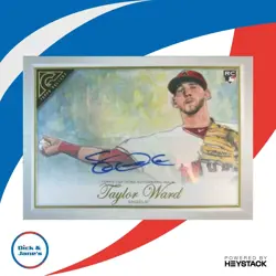 2019 Topps Gallery Taylor Ward Auto #31 RC Los Angeles Angels - Image 1