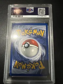 Swirl PSA 8 Misty's Tentacruel 10/132 - 1st Edition Gym Heroes 2000 - Holo Rare - Image 2