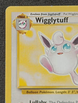 Pokemon TCG Wigglytuff 32/64 Jungle Non-Holo Rare Card Vintage WOTC - LP - Image 2
