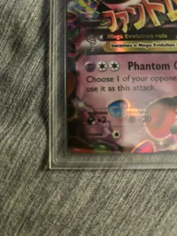 M Gengar EX Full Art Holo Ultra Rare 35/119 XY Phantom Forces Pokemon Card - Image 4