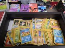 Pokemon Card Lot Mixed English & Non-English: Modern/Vintage Damaged-MP Pokemon - Image 2