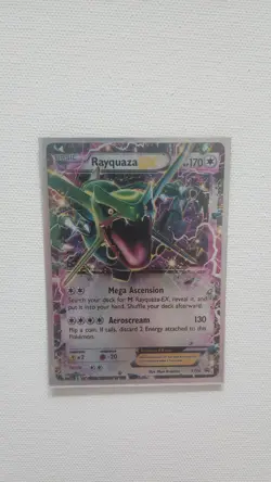 Rayquaza EX (Shiny) XY69 Holo XY Promos Pokemon TCG Black Star promo 2015- VLP - Image 1