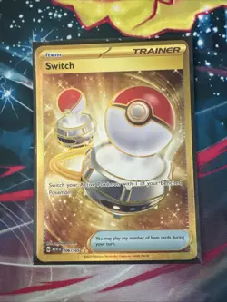 Pokemon Card Switch Scarlet & Violet 151 206/165 Secret Rare Near Mint - Image 1