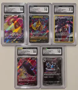CGC Graded Pokemon Card Lot of 5 Giratina, Pidgeot,Mawile,Klinklang,Malamar JP/E - Image 1