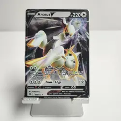 Arceus V - 122/172 - Pokemon Brilliant Stars Sword & Shield METAL Card NM - Image 3