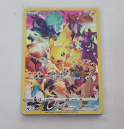 Pikachu Secret Rare Full Art Holo 160/159 Crown Zenith Pokemon Card - Image 1