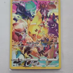 Pikachu Secret Rare Full Art Holo 160/159 Crown Zenith Pokemon Card - Image 2