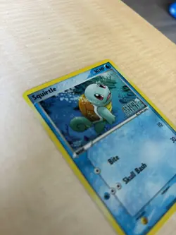 Squirtle 63/100 Crystal Guardians Reverse Holo Stamped Pokemon Card - NM/LP - Image 3