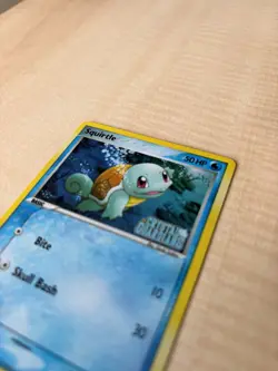 Squirtle 63/100 Crystal Guardians Reverse Holo Stamped Pokemon Card - NM/LP - Image 4