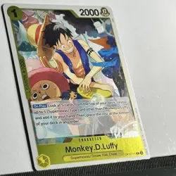 ONE PIECE CCG card: Monkey.D.Luffy op10-111 R, foil, 1st edition English, tag SP - Image 2