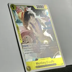 ONE PIECE CCG card: Monkey.D.Luffy op10-111 R, foil, 1st edition English, tag SP - Image 5