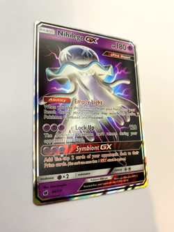 Pokemon Card - Nihilego GX 49/111 Sun & Moon Crimson Invasion *EX* Rare Holo - Image 4