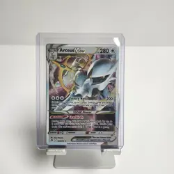 Arceus VSTAR - 123/172 - Pokemon Brilliant Stars Sword Shield METAL Card NM - Image 1