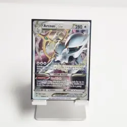 Arceus VSTAR - 123/172 - Pokemon Brilliant Stars Sword Shield METAL Card NM - Image 2