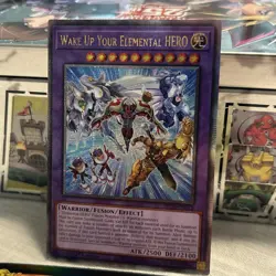 Wake Up Your Elemental Hero Quarter Century Secret Rare Card MP24-EN018 - Image 4