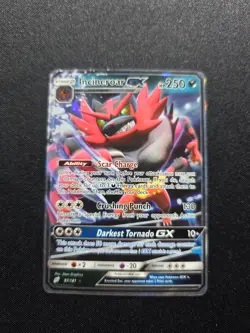 Incineroar GX 97/181 Sm-Team Up Holo - Pokemon Card FREE SHIPPING CLEAN CARD - Image 1