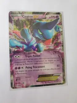 Carte Pokemon COATOX 41/106 EX XY Ultra Rare FR - Image 1