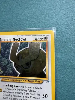 Shining Noctowl 110/105 Neo Destiny Holo 1st Edition Card - Image 3