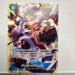 Monkey.D.Luffy [Gear 4] OP11-118 SEC, (otton), one piece card, tag sp sec alt - Image 1