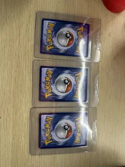 3 x Stamped Pokemon TCG Team Rocket's Moltres ex Destined Rivals UPC Promo Cards - Image 2