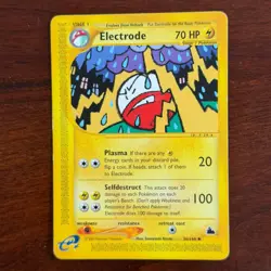 Electrode 36/144 Uncommon Skyridge Pokemon Card - Image 1
