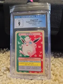 1997 Wigglytuff No.040 Topsun 1st print Blue Back Japanese Pokemon Card CGC 9 - Image 2