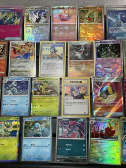 30 Pokemon Cards Lot WOTC VTG ALL RARE HOLO Full Art Reverse Stamped Crosshatch - Image 3