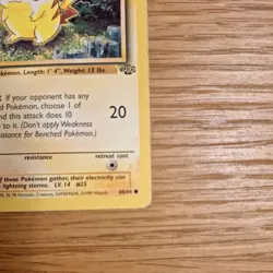 Pokemon Card Pikachu 1st Edition Jungle 60/64 - Image 5