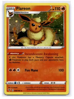Flareon - (Cosmos Holo) Miscellaneous Cards & Products 026/185 LP - Image 1