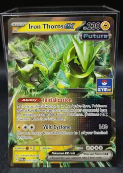 Pokemon Asia Exclusive Gym Promo Iron Thorns EX 077/167 - Image 1