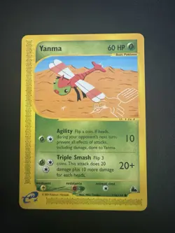 POKEMON TCG YANMA 116/144 SKYRIDGE COMMON!! - Image 1