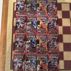 Pokemon Destined Rivals Art Set: New Sealed Packs Full Art Bundle (4 Packs) - Image 1
