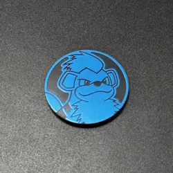 Blue Growlithe Coin 2025 Pokemon TCG S-Chinese Scarlet Violet Official Nintendo - Image 1